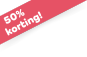 50% extra korting!